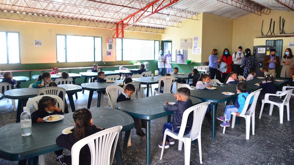 Presencialidad en colegios de Tunja