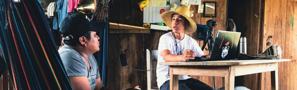 La comunidad murui muina, junto con el Parque Nacional Natural La Paya realizaron el guion con base en la tradición y enseñanza oral de los sabedores de la comunidad. / FOTO: Cristhian Alfonso Pimiento