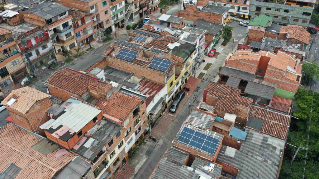 Comunidad solar en El Salvador
