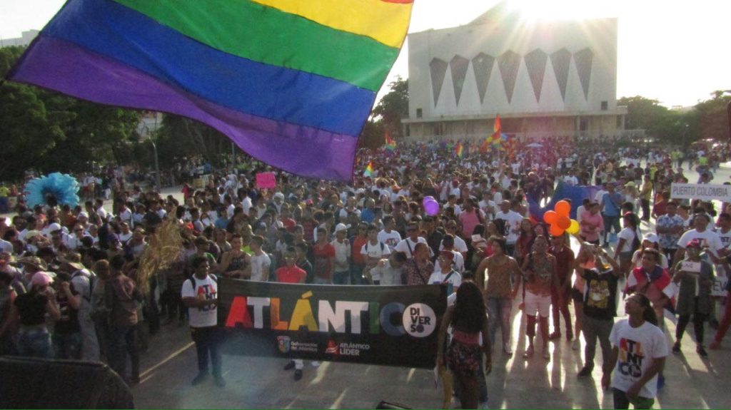La Marcha LGBTI de Barranquilla es la más grande del Caribe colombiano. / FOTO: Mesa Lgbti de Barranquilla y el Atlántico