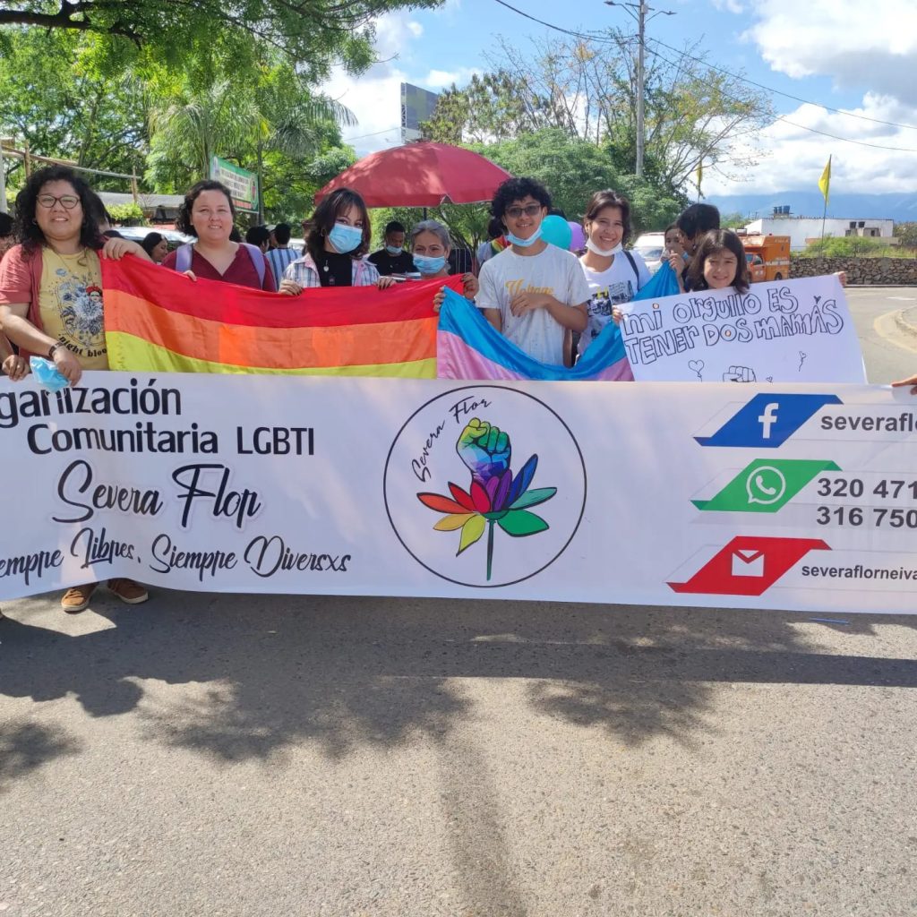 Severa Flor es una organización LGBTIQ+ comunitaria que realiza su activismo a través del arte y la pedagogía en Neiva. / FOTO: Facebook Severa Flor