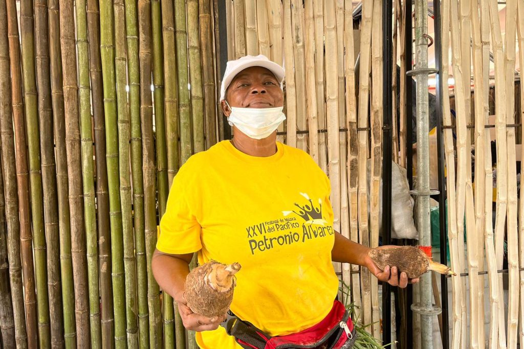 Desde Guapi, Cauca, Yolanda Ventura ha trabajado por rescatar sabores como el de la papachina. / FOTO: María Alejandra Torres Galindo