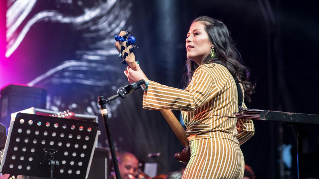 Esther Rojas será la directora y arreglista de la Big Band Femenina de Bogotá, que debutará en el marco del Festival Jazz al Parque. / FOTO: Idartes