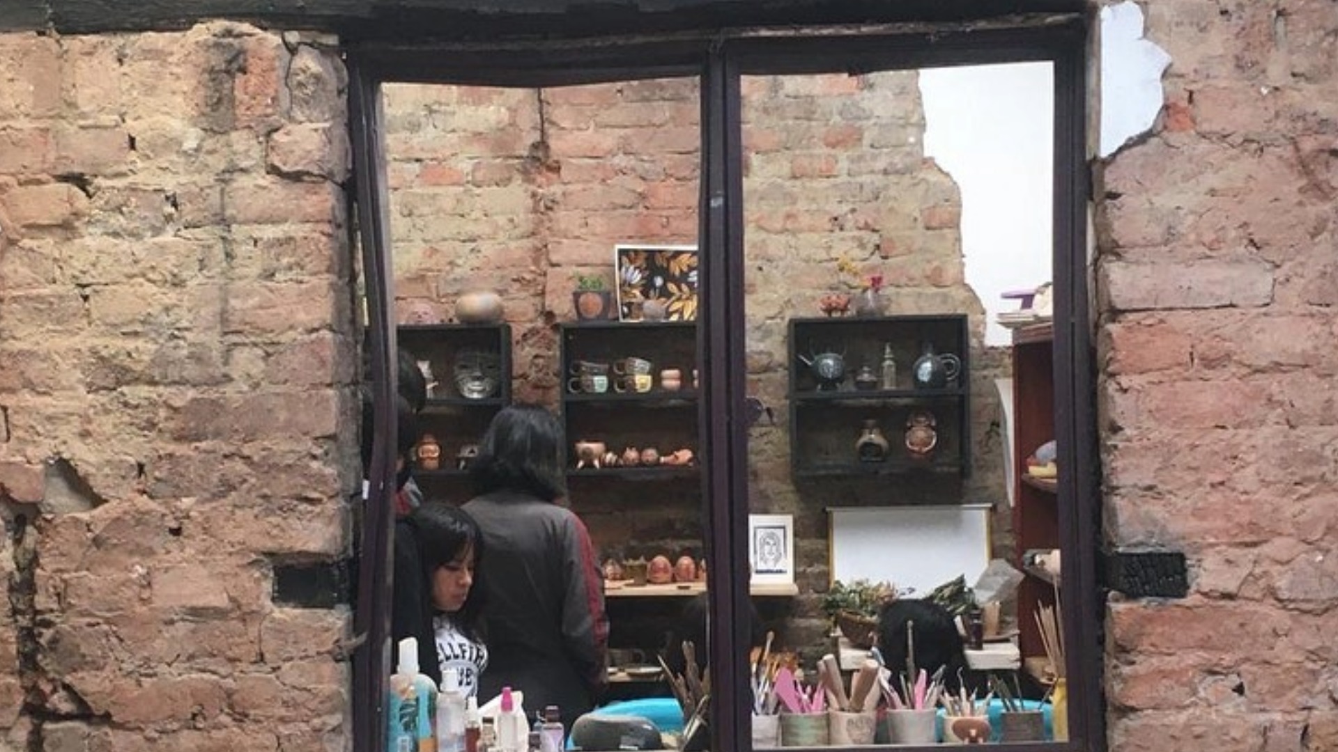 Casa Quemada se convirtió en un espacio de color y vida. | Foto: Daniel Buitrago