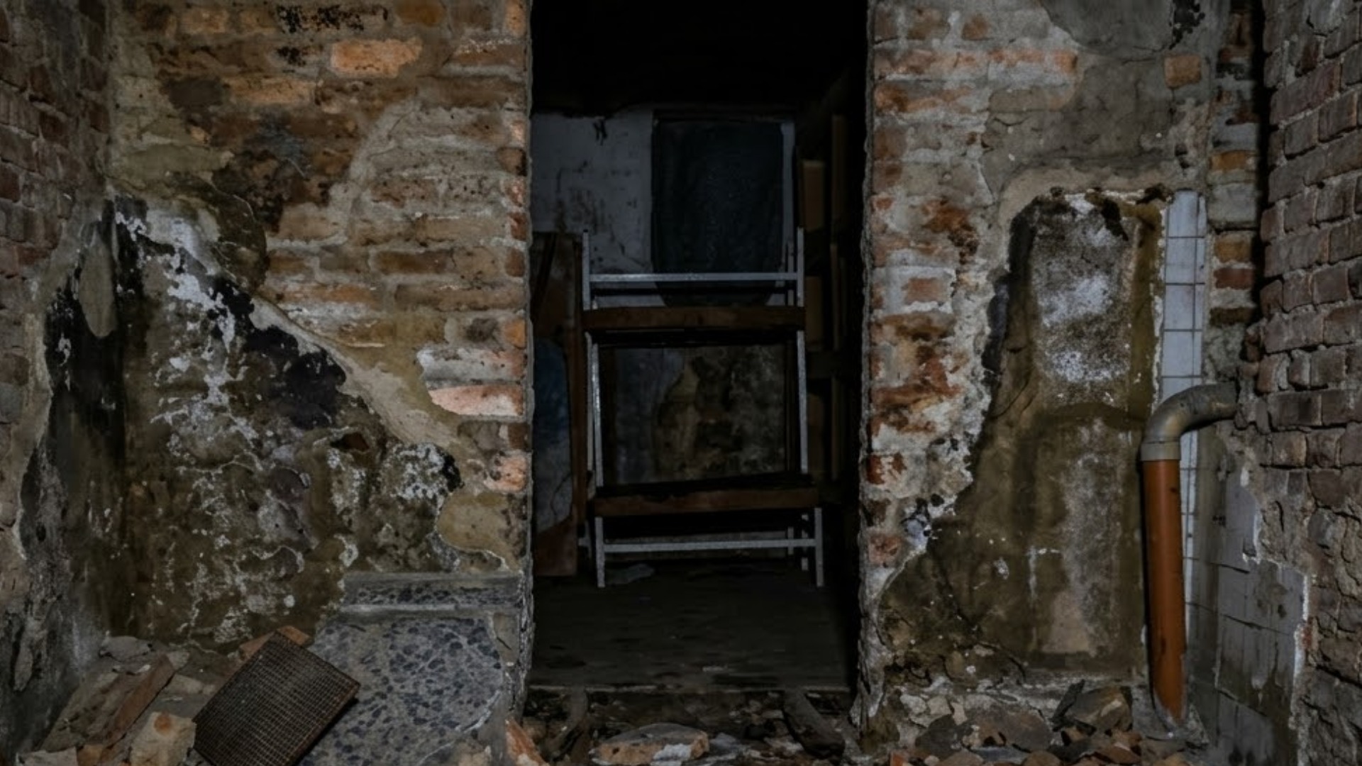 Escombros de la casa